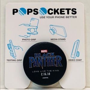 Black panther only in cinemas popsockets